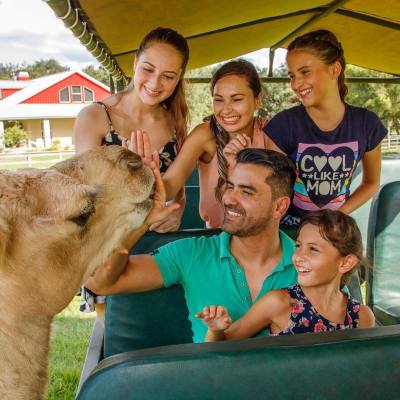 a group of people posing for the camera